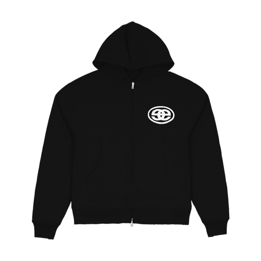 Thermal Zip Hood - Black