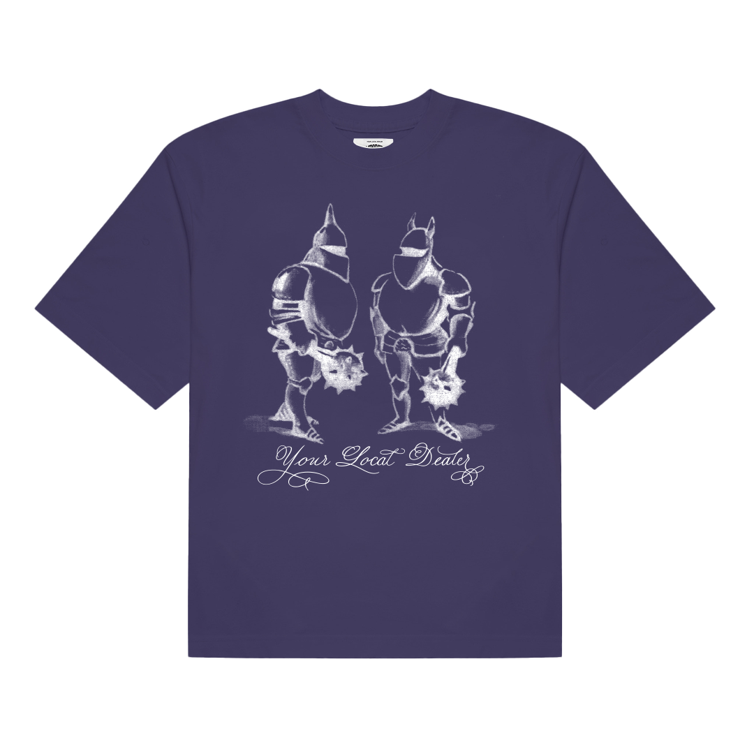 Armour Logo Tee - Purple