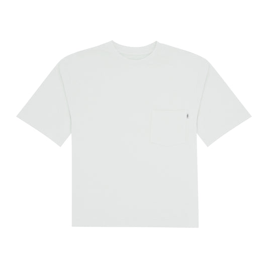 Recycled Pocket Tee - White