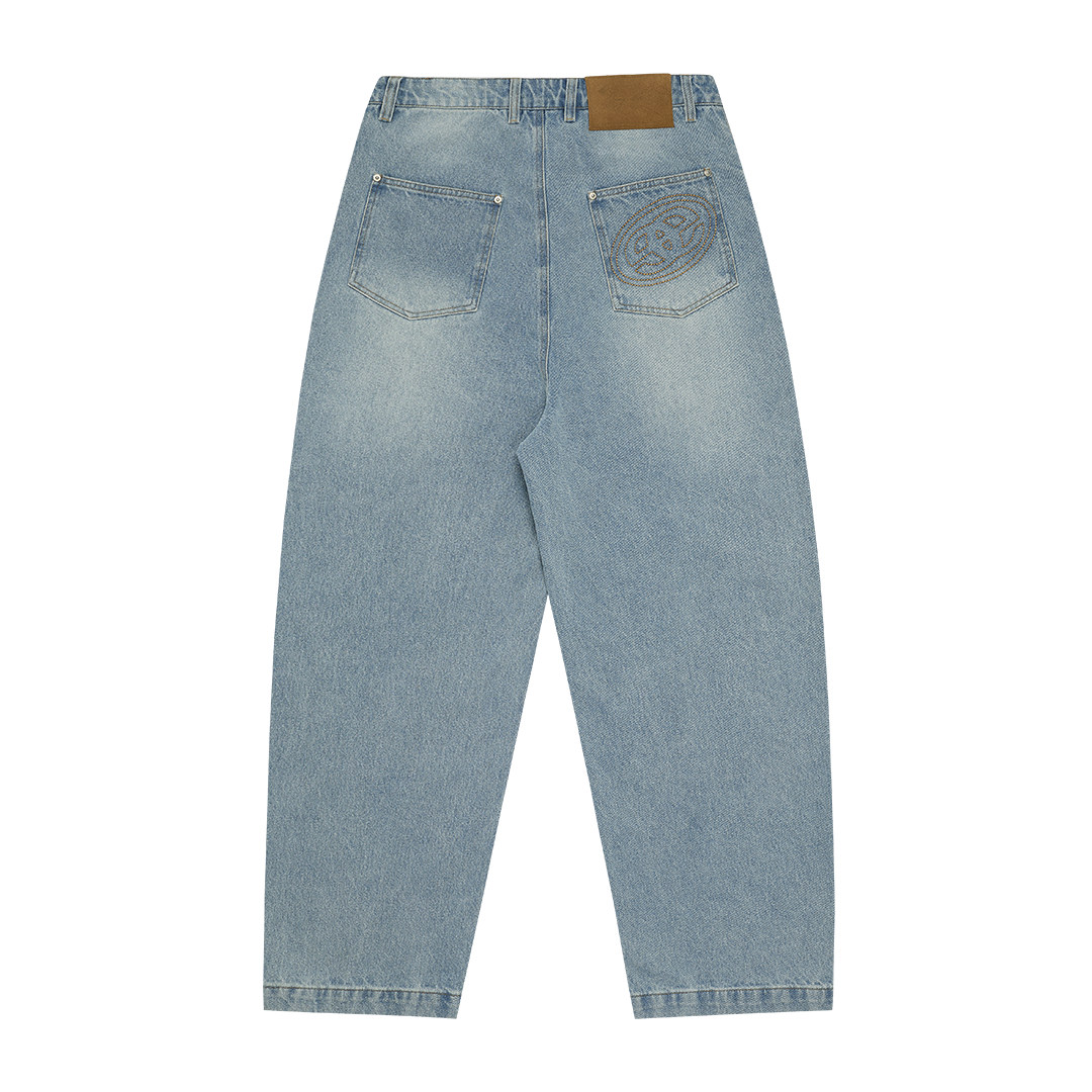 Stitch Logo Denims - Light Wash
