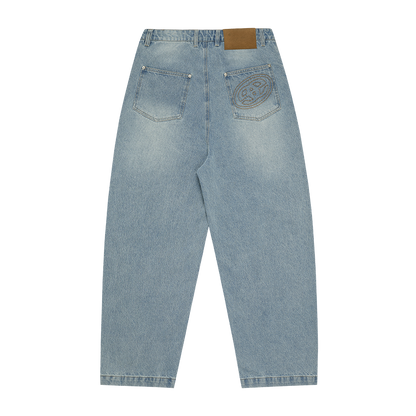 Stitch Logo Denims - Light Wash