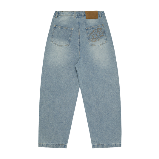 Stitch Logo Denims - Light Wash
