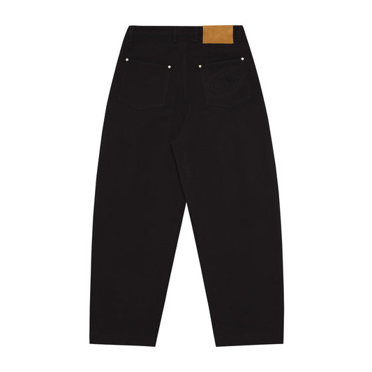 Stitch Logo Denims - Black Herringbone