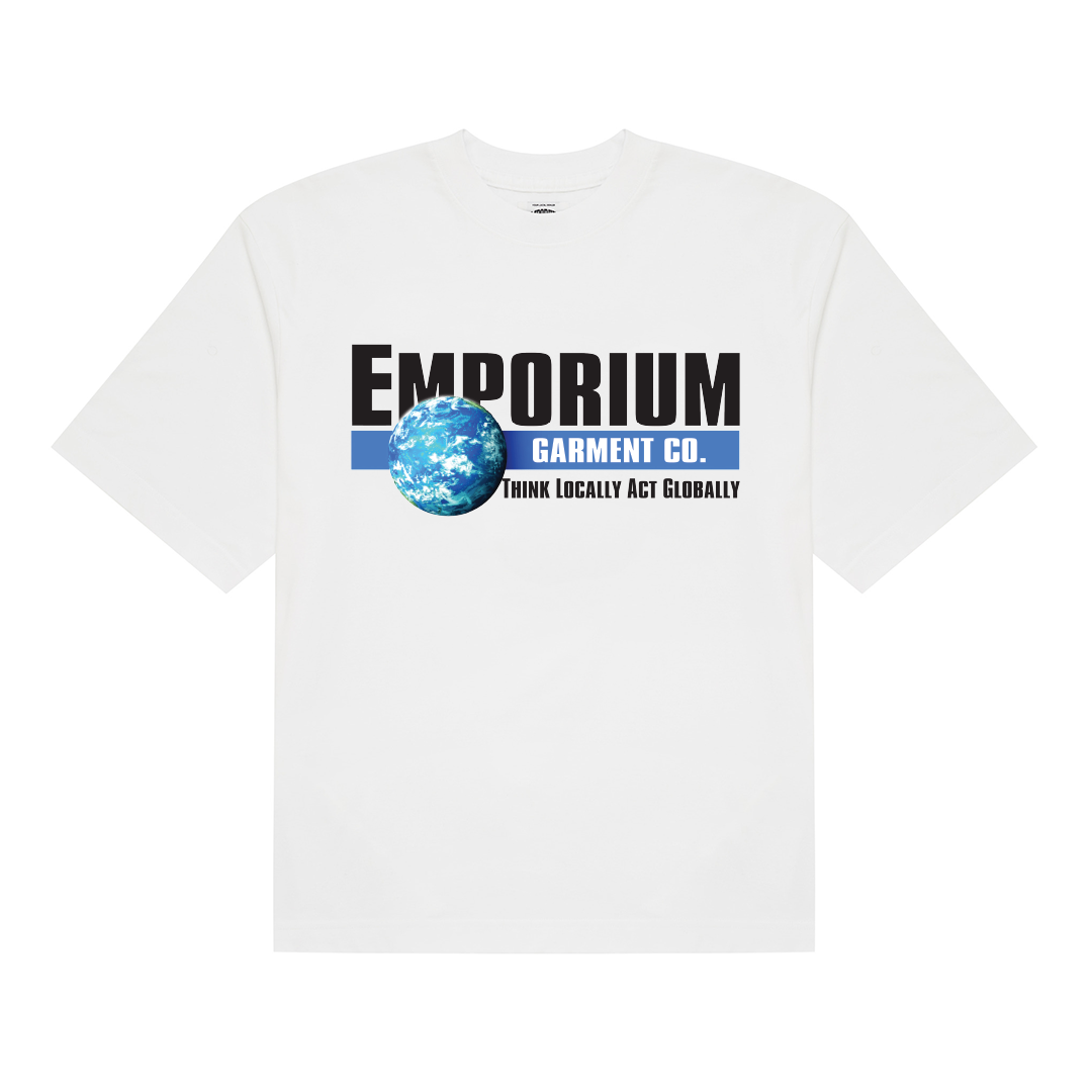 Discover Logo Tee - White