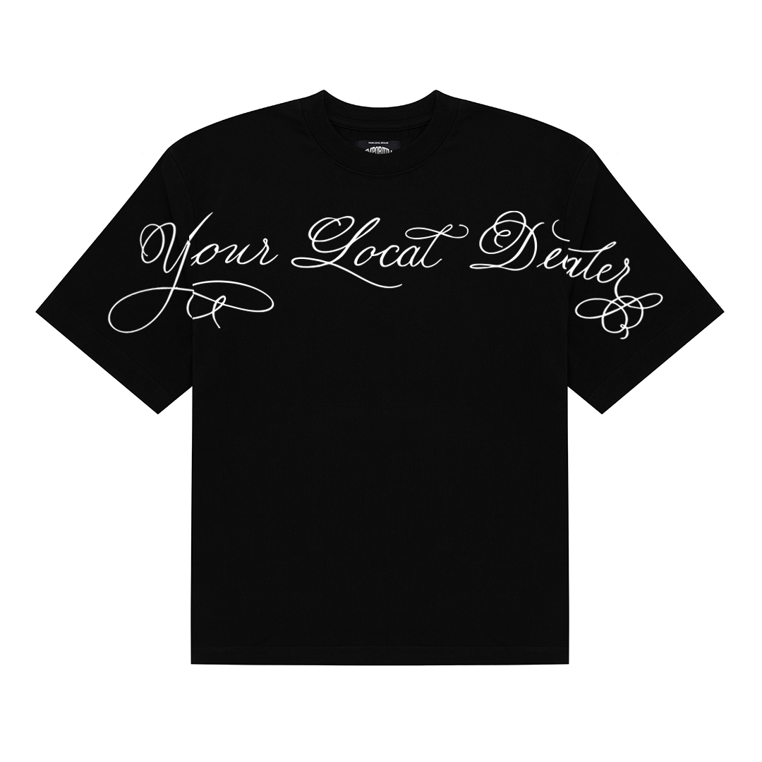 Cursive Logo Tee - Black