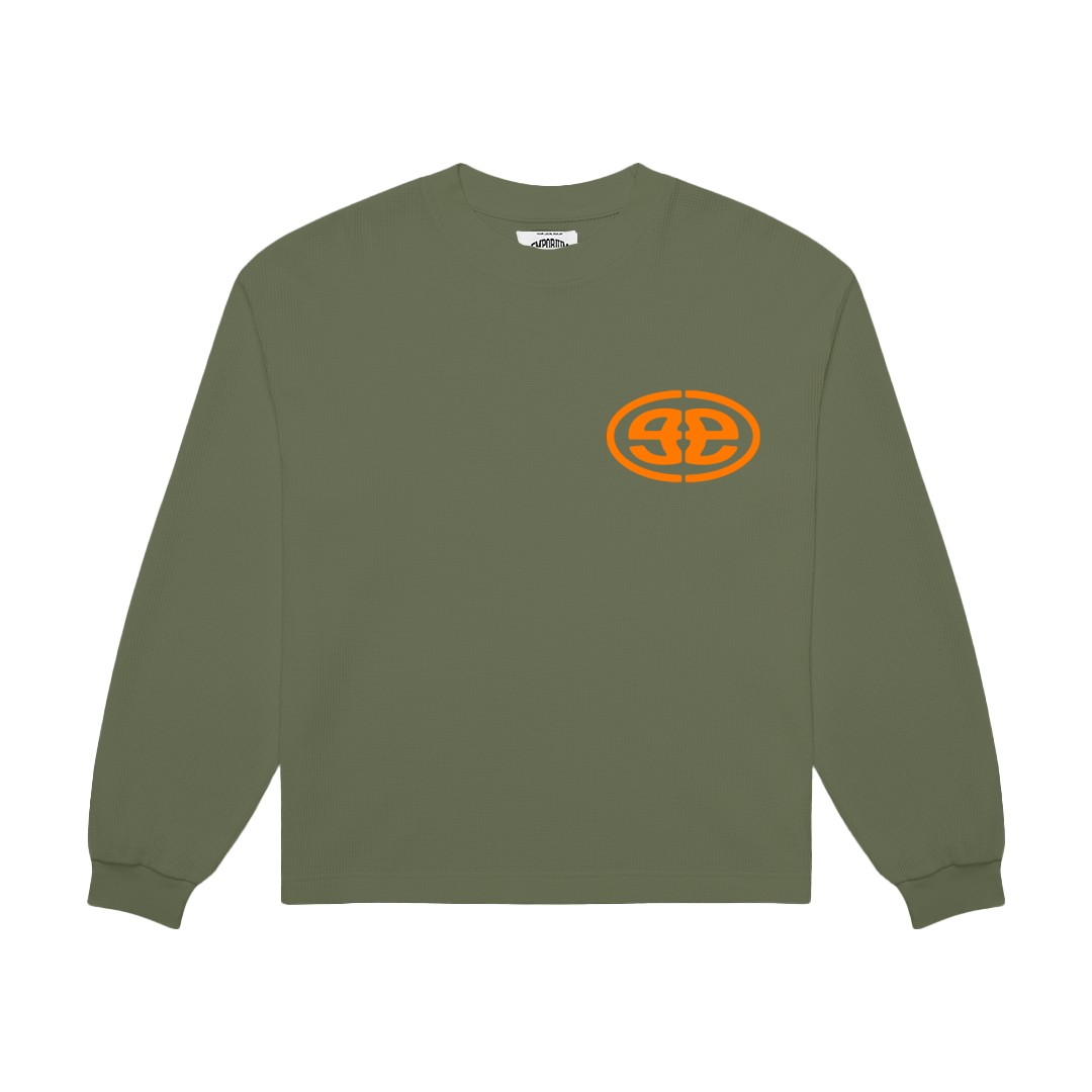 Stamp Logo Waffle - Khaki