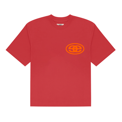 EE Logo Tee - Faded Red