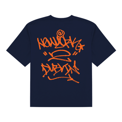 NYC 2 Dublin Tee x Brigade - Navy