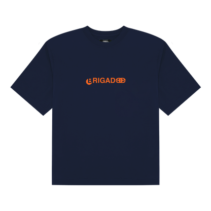 NYC 2 Dublin Tee x Brigade - Navy