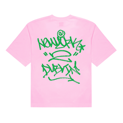 NYC 2 Dublin Tee x Brigade - Pink