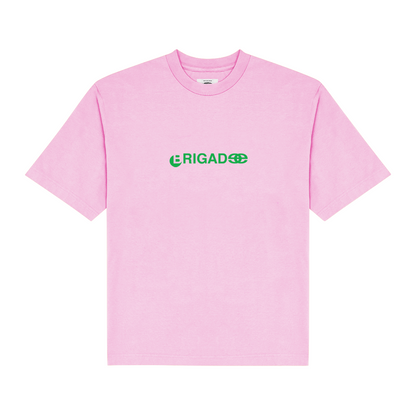 NYC 2 Dublin Tee x Brigade - Pink