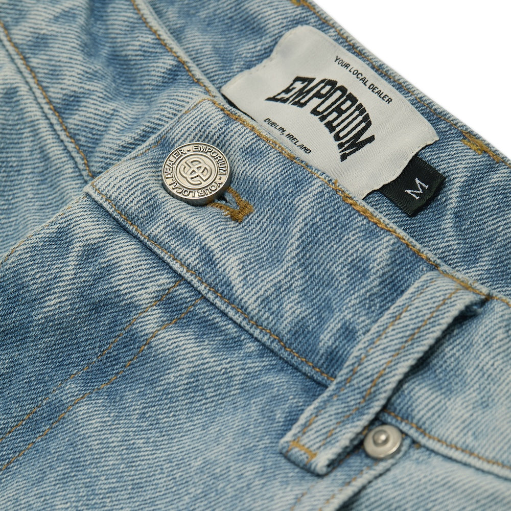 Stitch Logo Denims - Light Wash