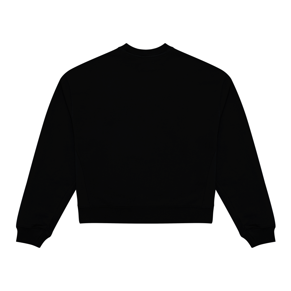 Appliqué Logo Crew - Black