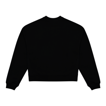 Appliqué Logo Crew - Black