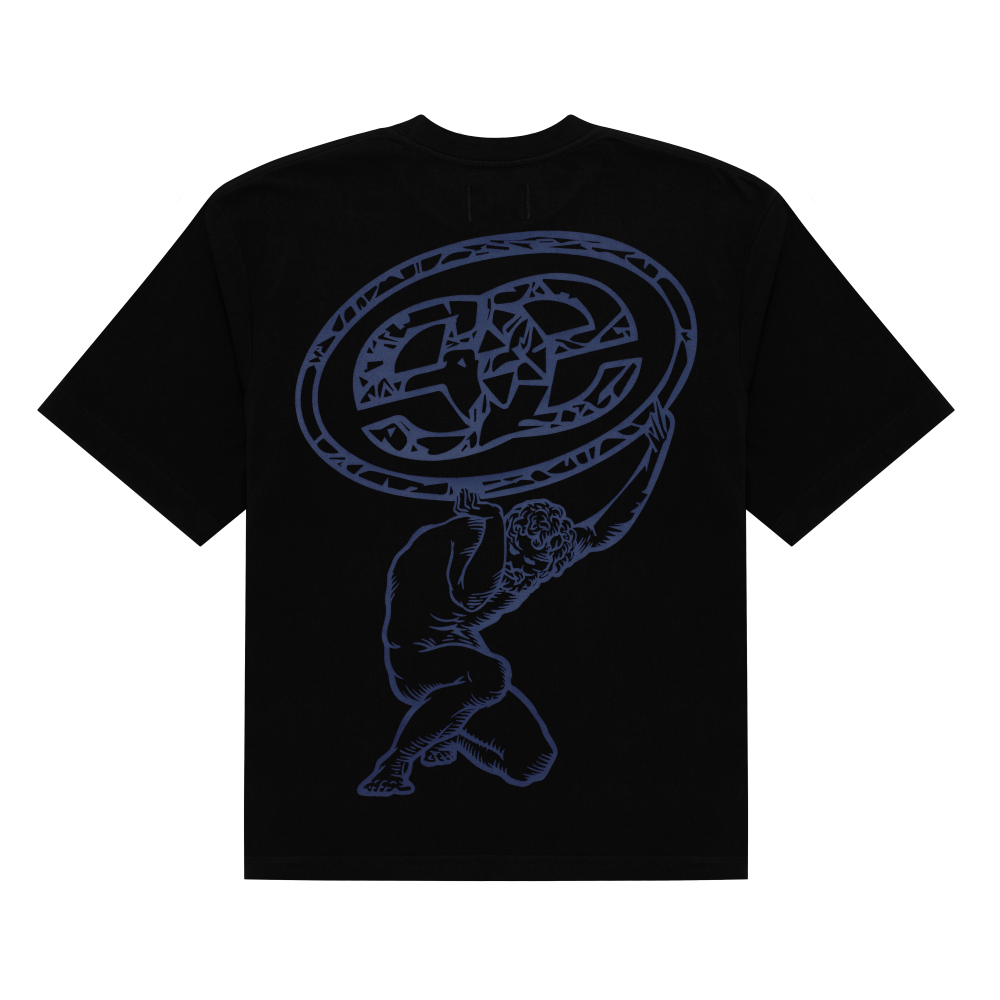 Atlas Logo Tee - Black