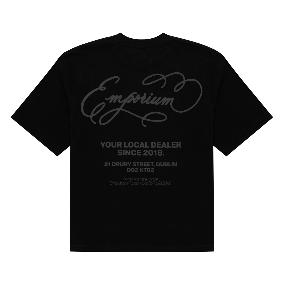 Script Logo Tee - Black