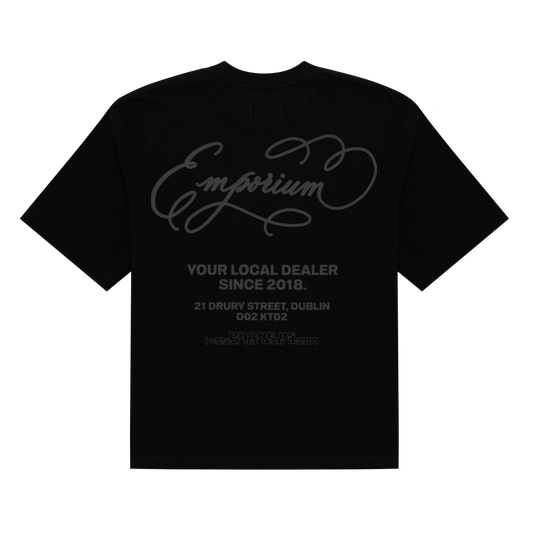 Script Logo Tee - Black