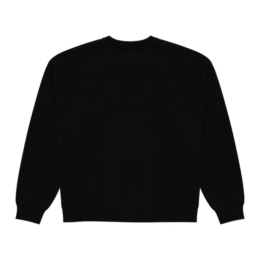 Arc Logo Knit - Black