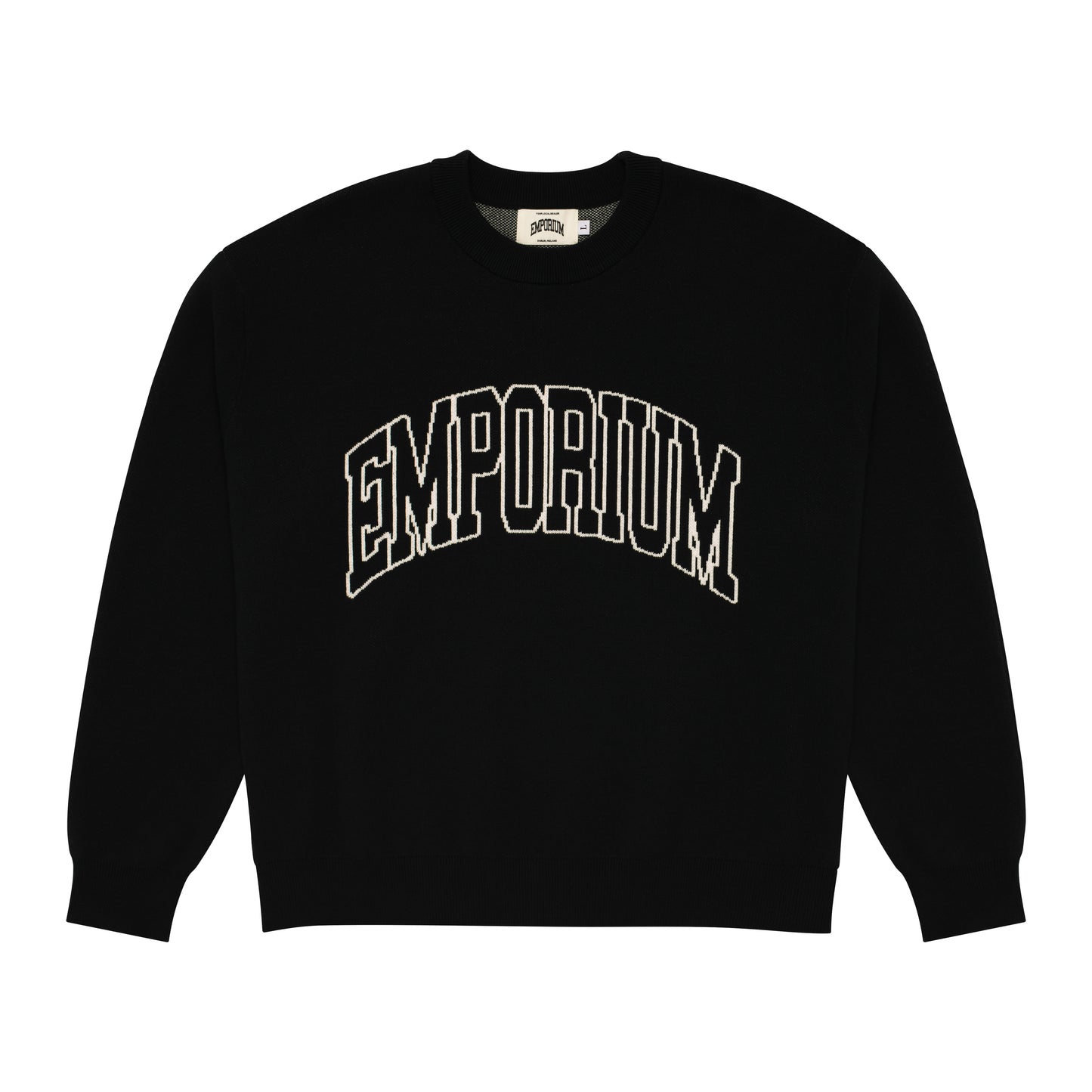 Arc Logo Knit - Black