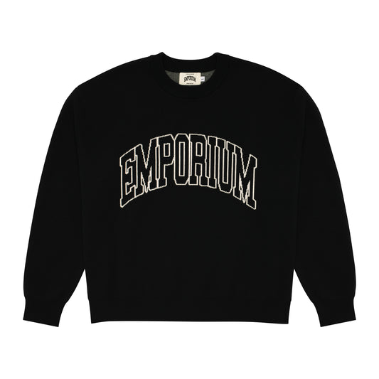 Arc Logo Knit - Black