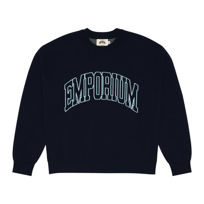Arc Logo Knit - Navy
