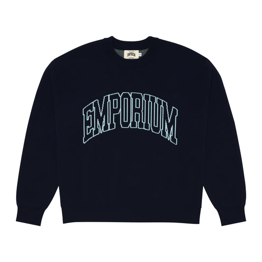 Arc Logo Knit - Navy