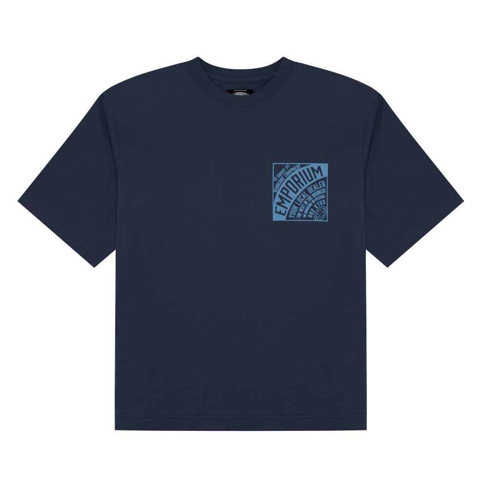 Hardcore Equipment Tee - Faded Blue