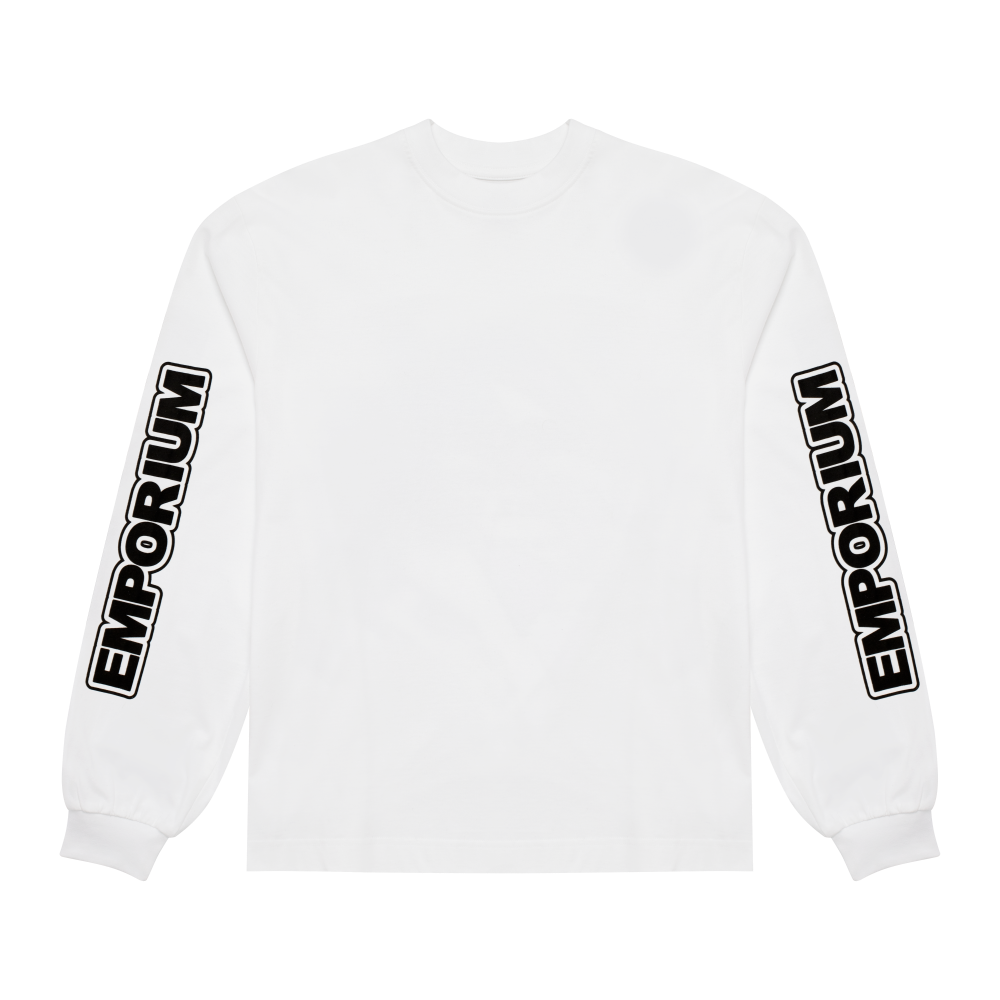 Doves Logo Longsleeve - White