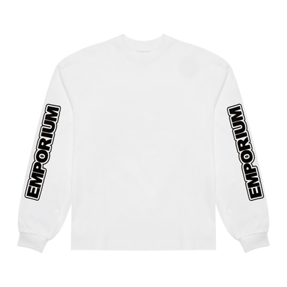 Doves Logo Longsleeve - White