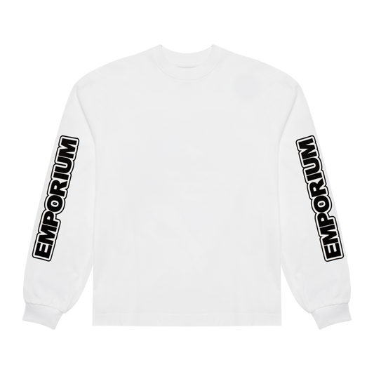 Doves Logo Longsleeve - White