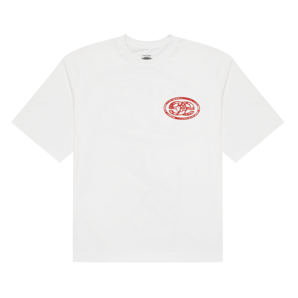 Atlas Logo Tee - White