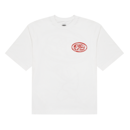 Atlas Logo Tee - White