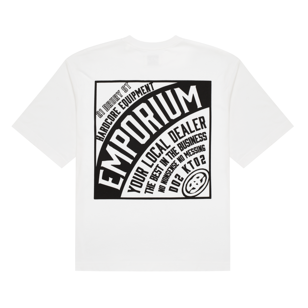 Hardcore Equipment Tee - White