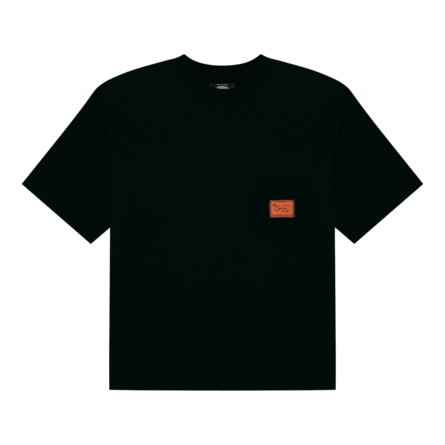 Label Pocket Tee - Black