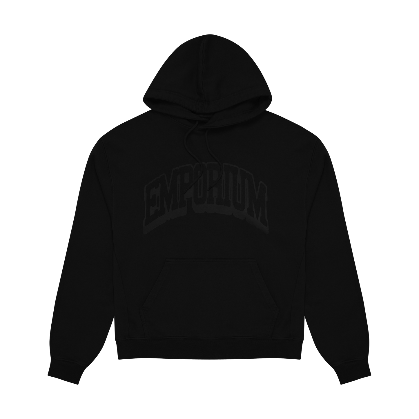 Reversible Arc Logo Hoodie - Black