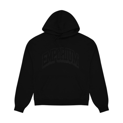 Reversible Arc Logo Hoodie - Black