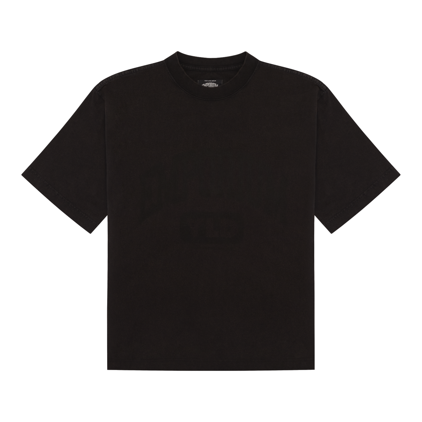 YLD Logo Tee - Faded Black