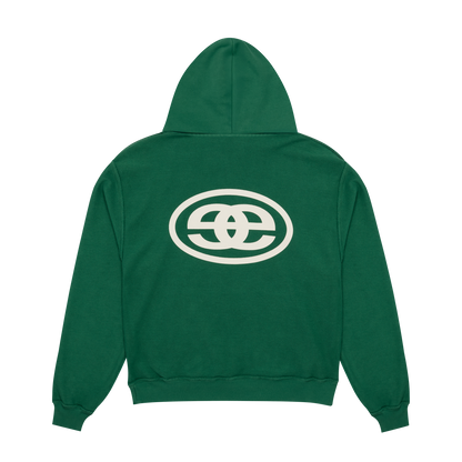 Reversible Arc Logo Hoodie - Faded Evergreen