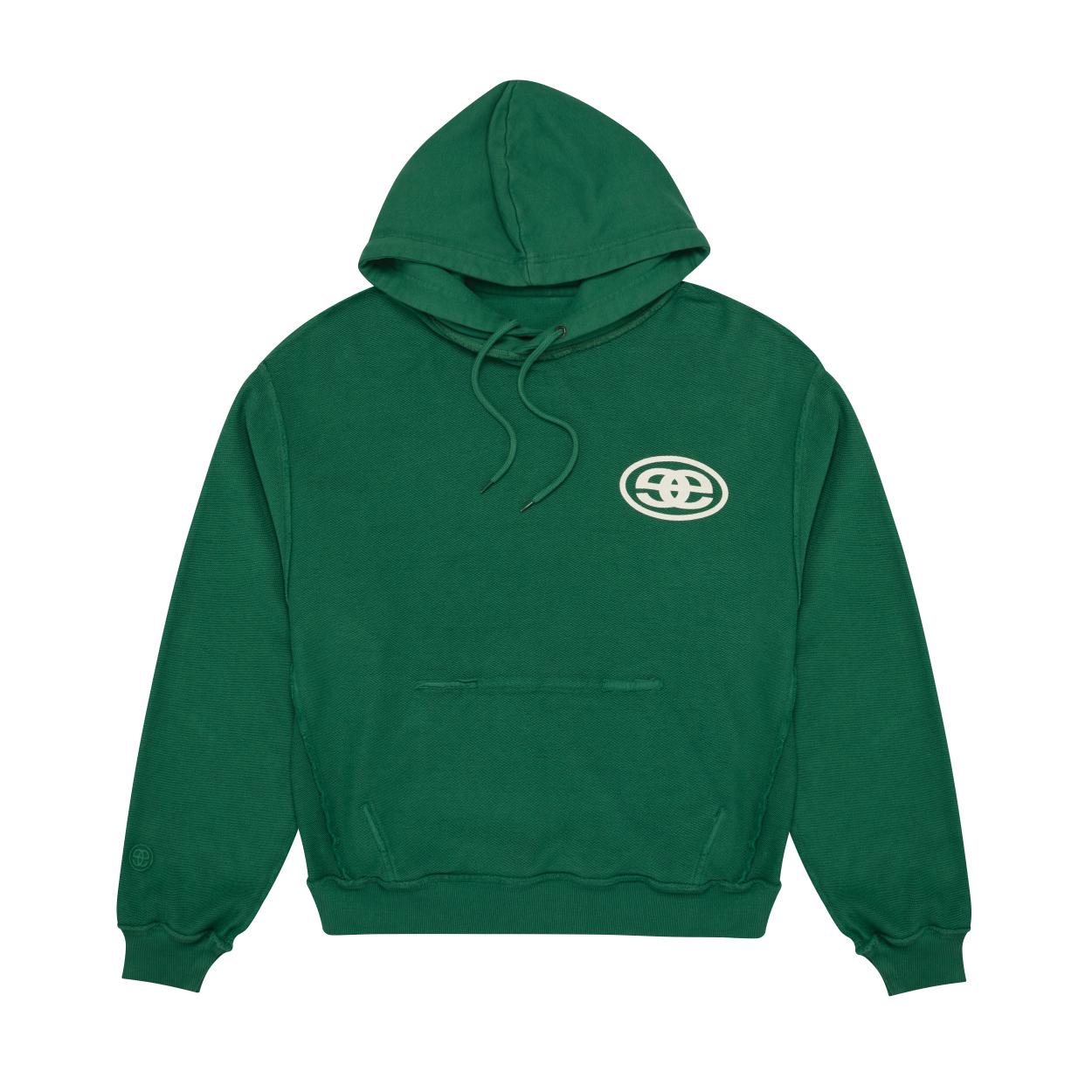Reversible Arc Logo Hoodie - Faded Evergreen