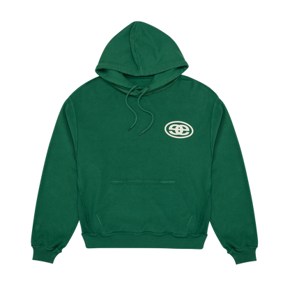 Reversible Arc Logo Hoodie - Faded Evergreen