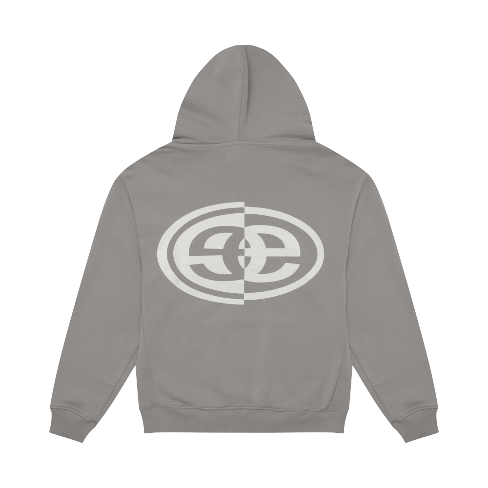 Pill Logo Hood - Faded Grey