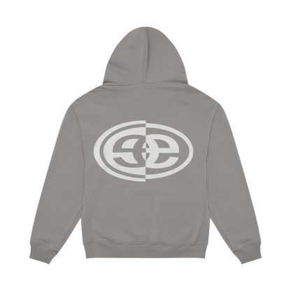 Pill Logo Hood - Faded Grey