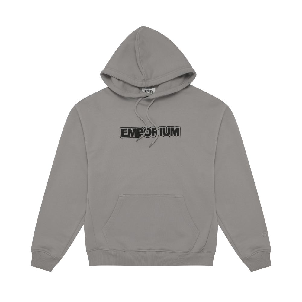 Doves Logo Hood - Faded Grey