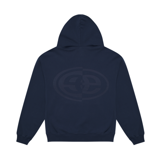 Pill Logo Hood - Faded Blue