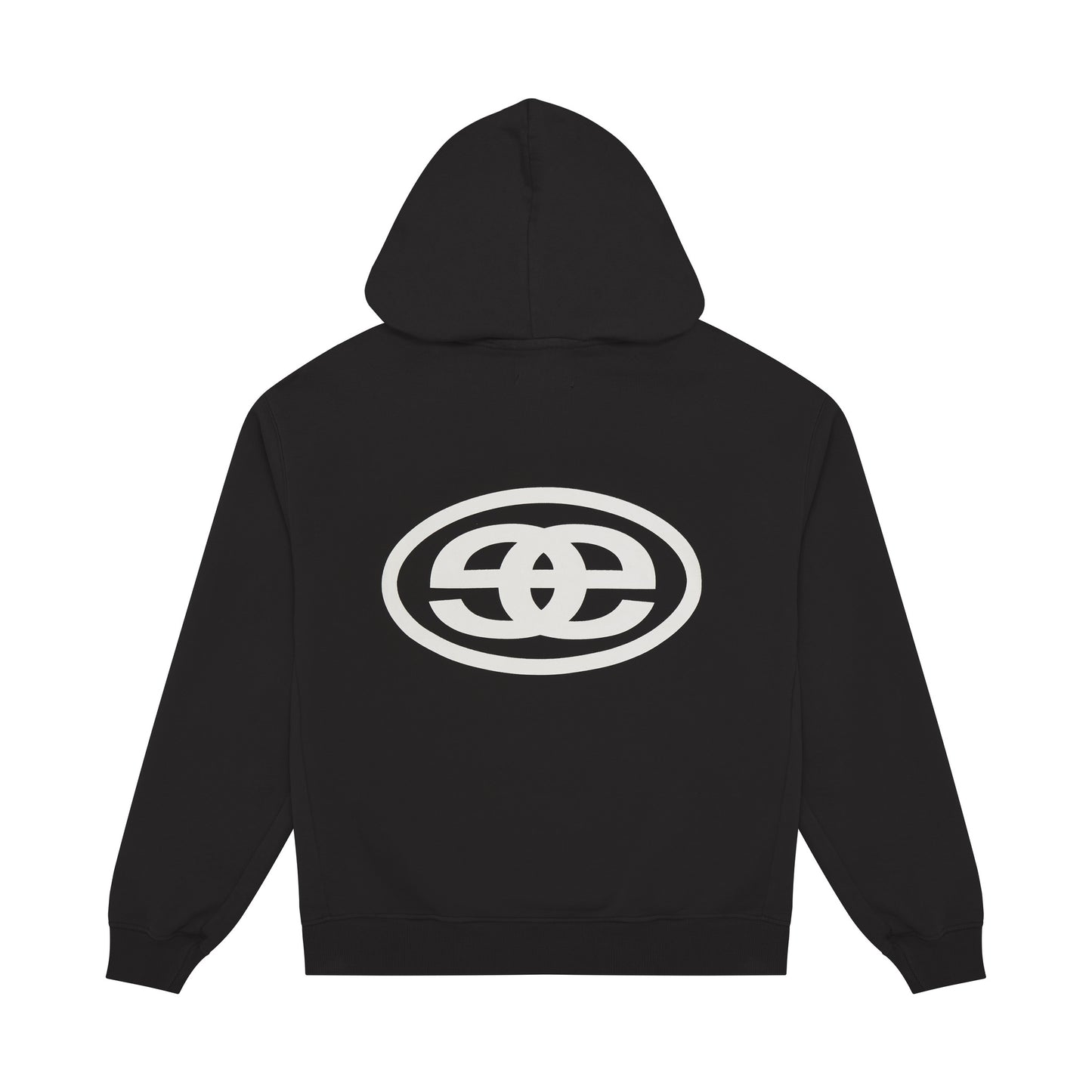 Reversible Logo Hood - Faded Black
