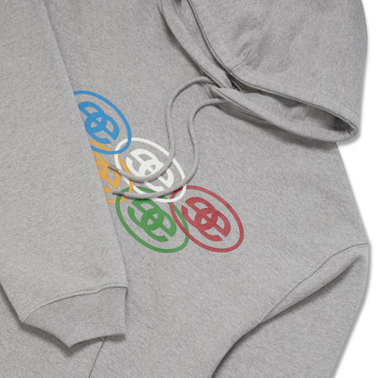Olympics Logo Hood - Grey