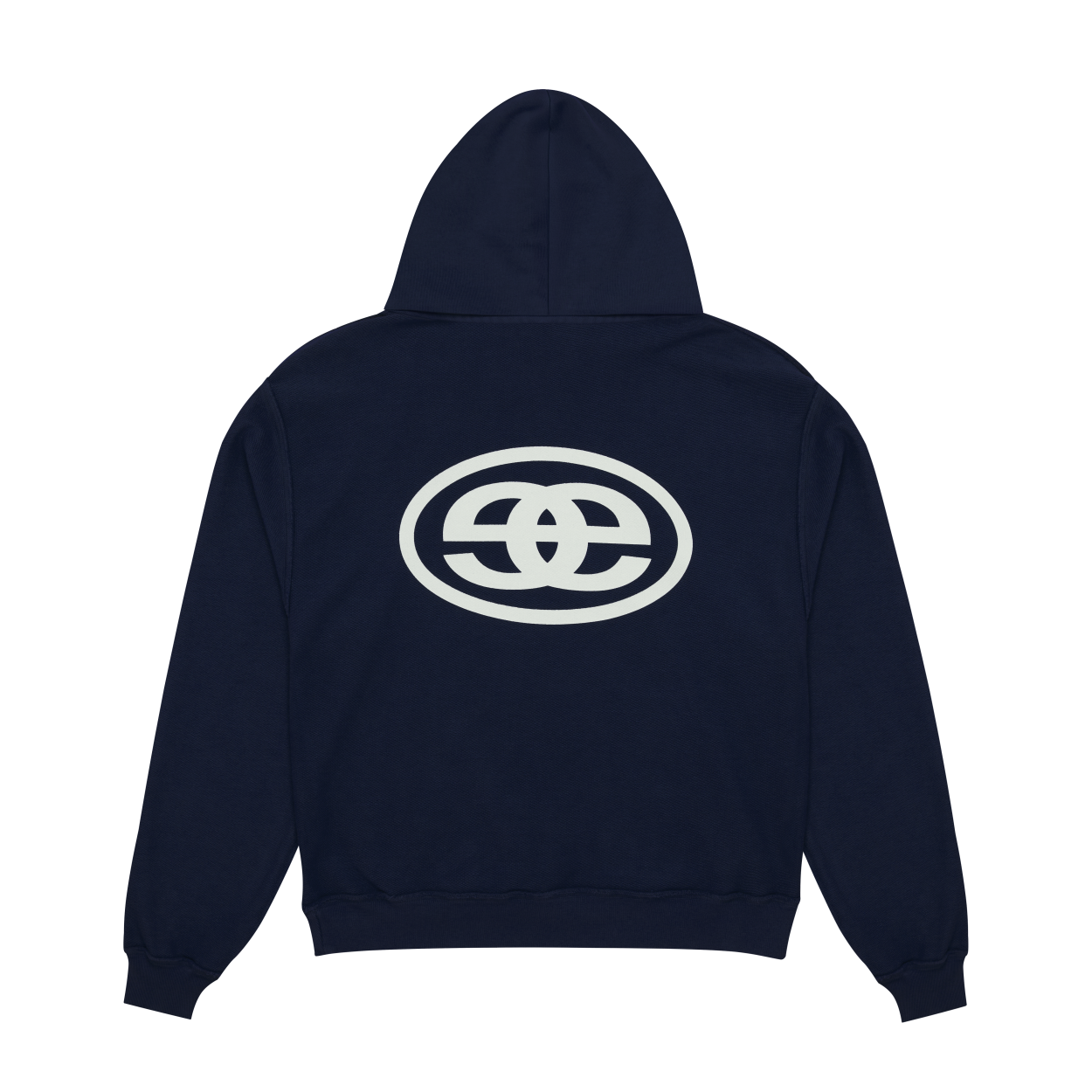 Reversible Arc Logo Hoodie - Faded Navy
