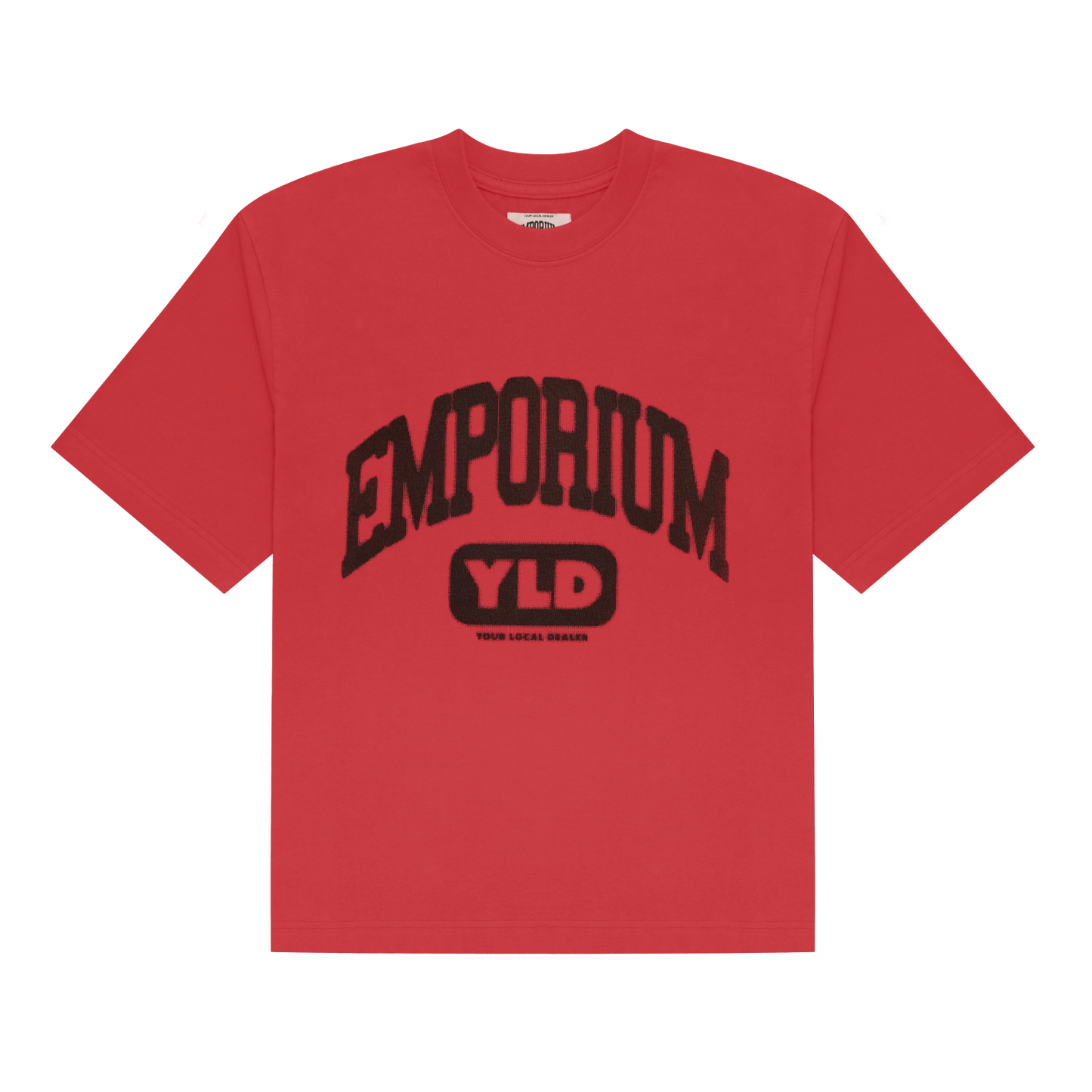 YLD Logo Tee - Faded Red