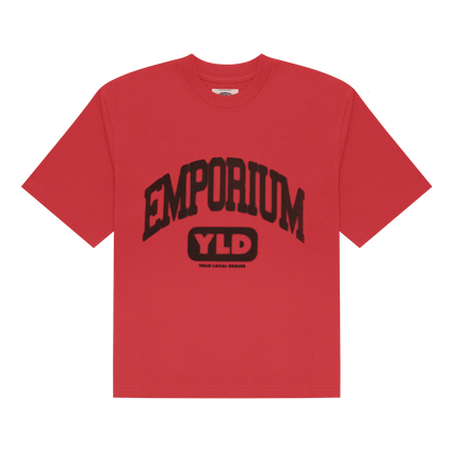 YLD Logo Tee - Faded Red