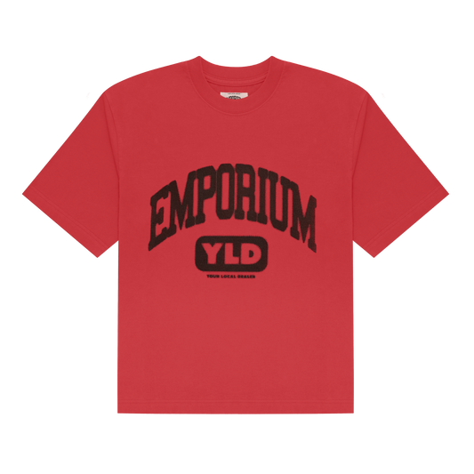YLD Logo Tee - Faded Red
